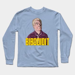 Dick Tracy: Mumbles says "BIBODIDIT" Long Sleeve T-Shirt